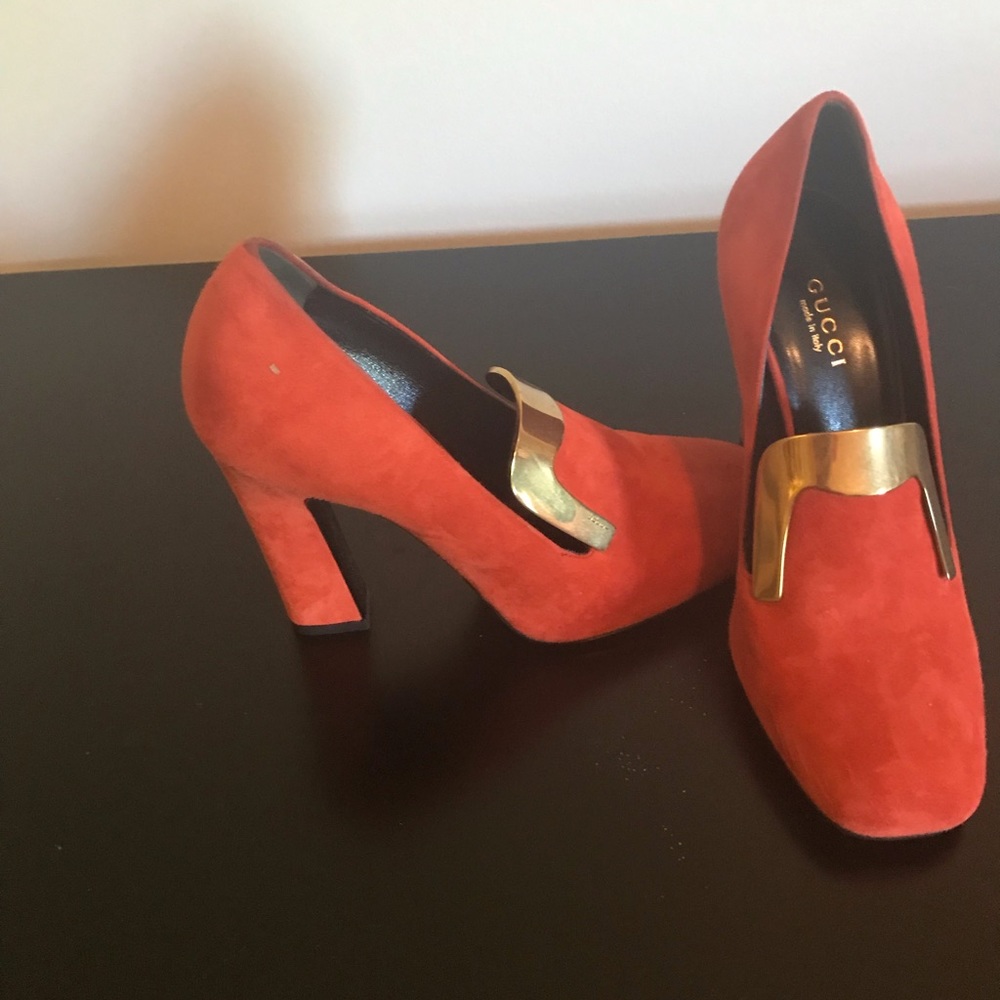 Gucci heels unused